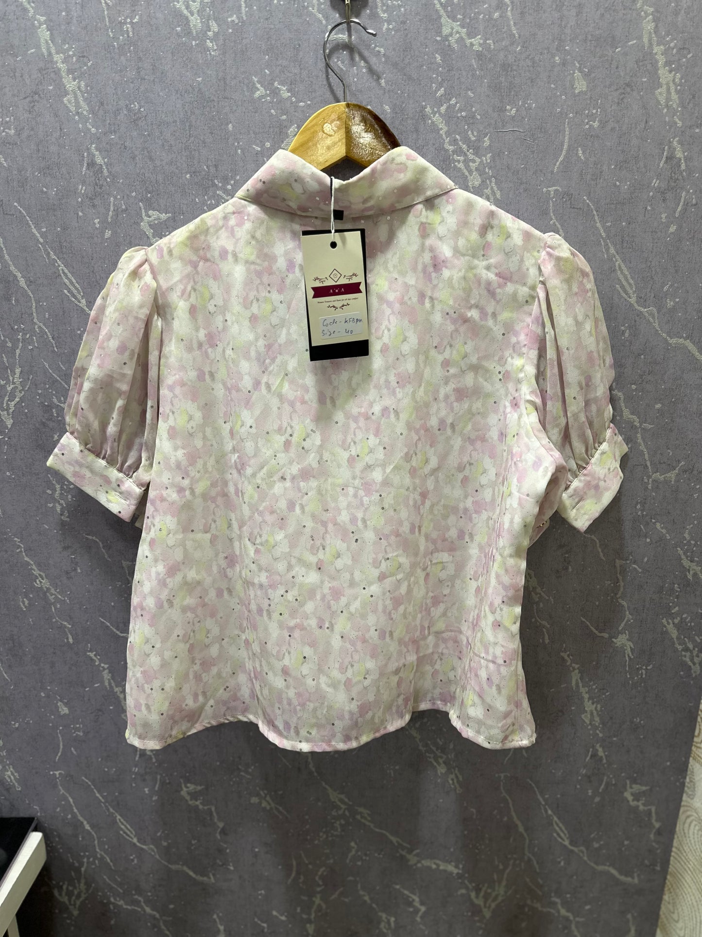 Pink-pants and shirt combo