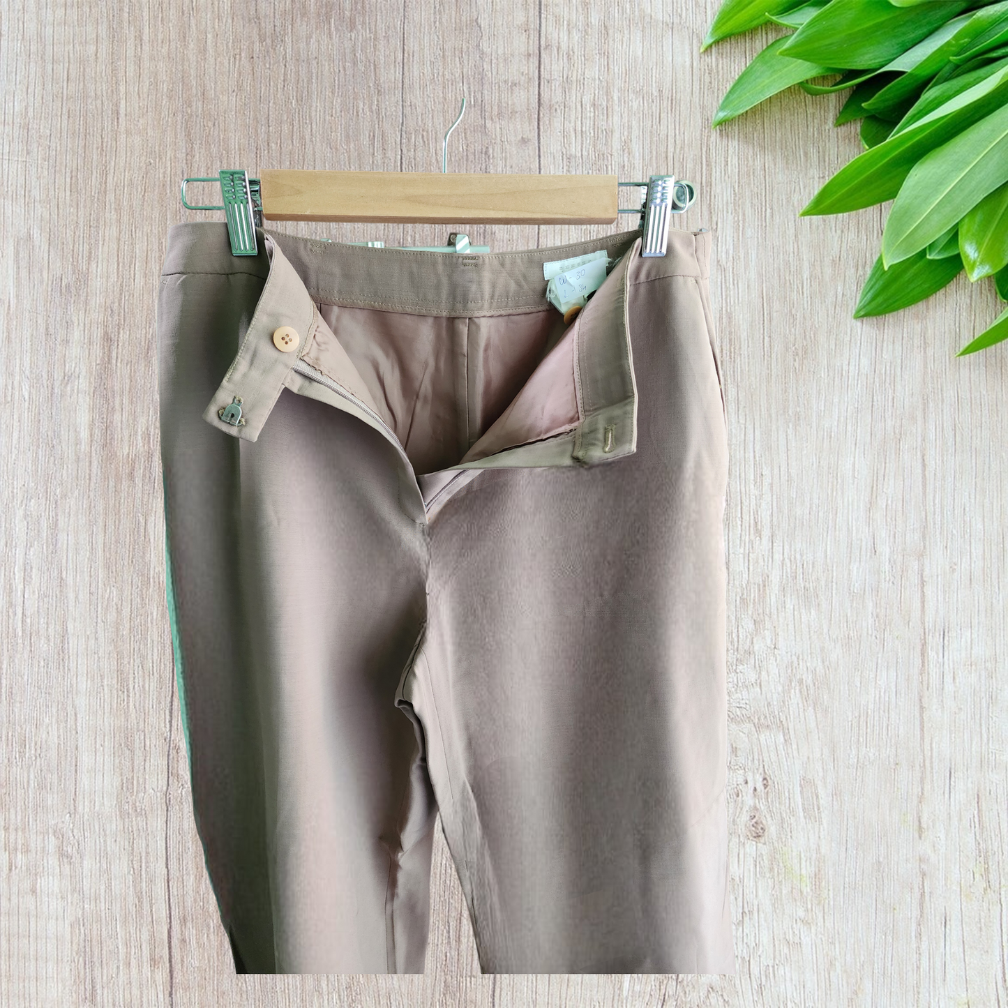 Imported Straight Pants