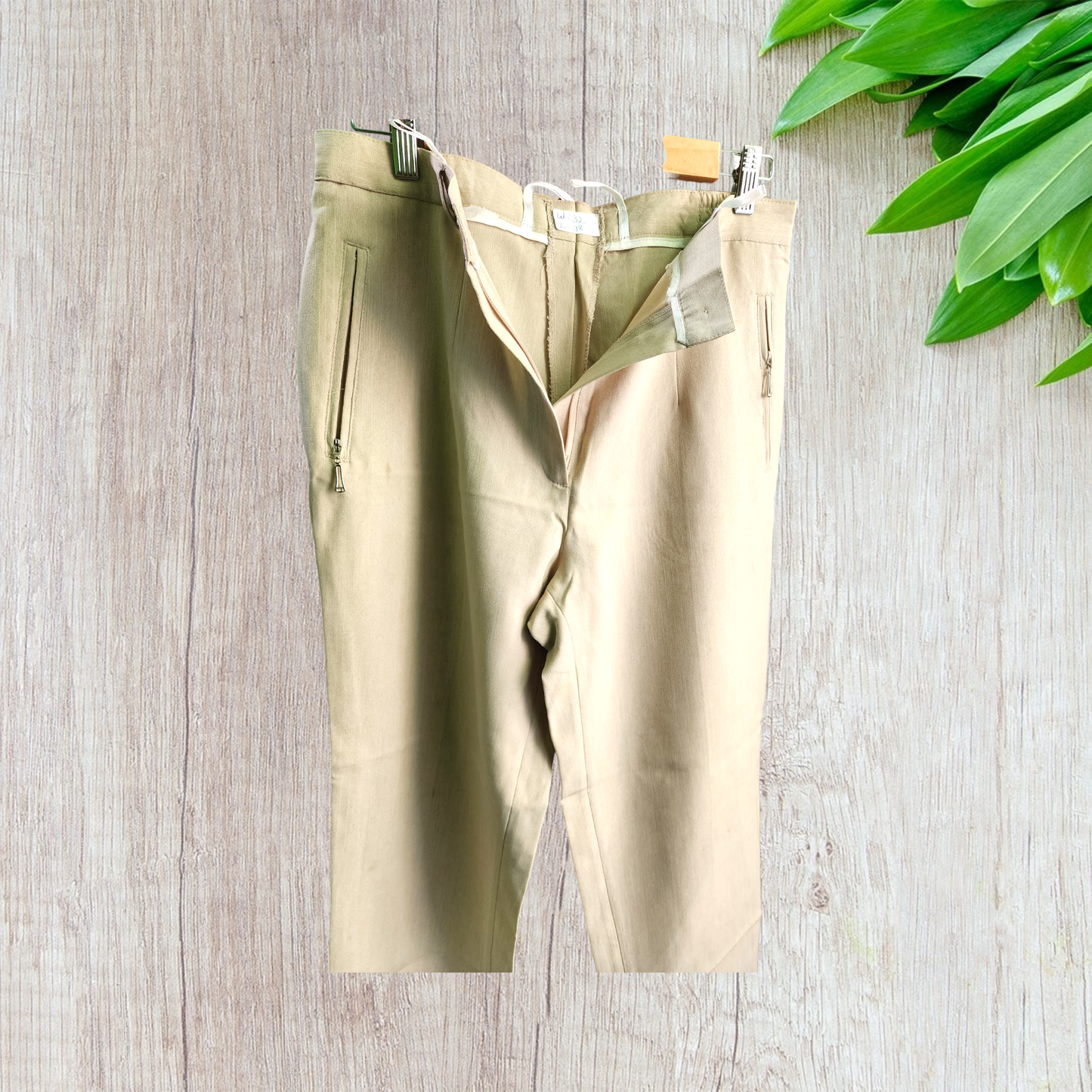 Imported Straight Pants