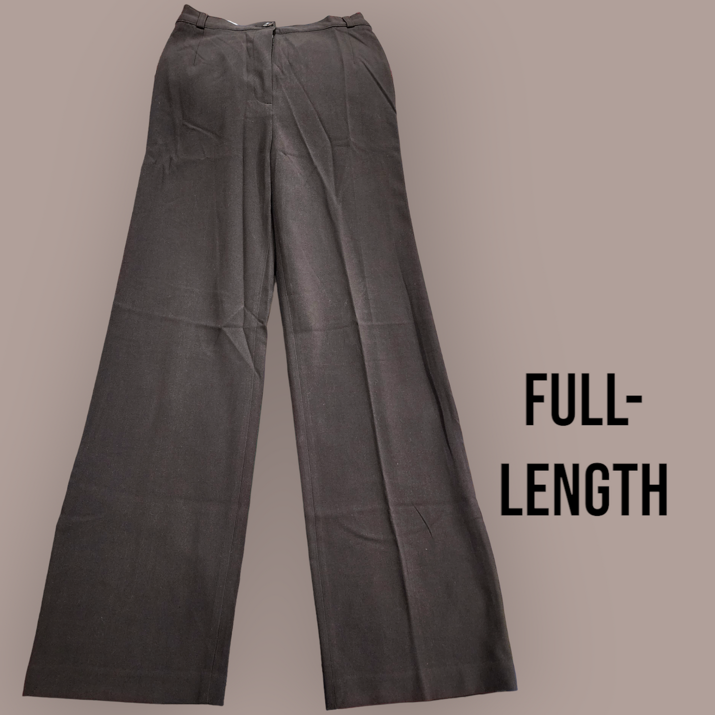 Imported Straight Pants
