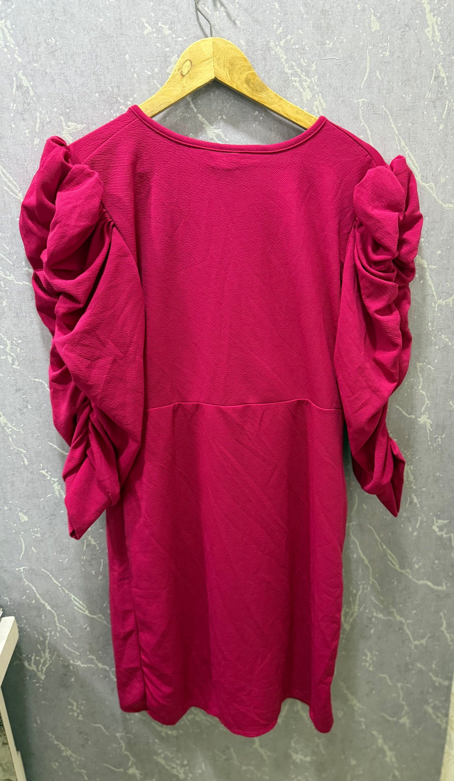 Pink Knee Length Dress
