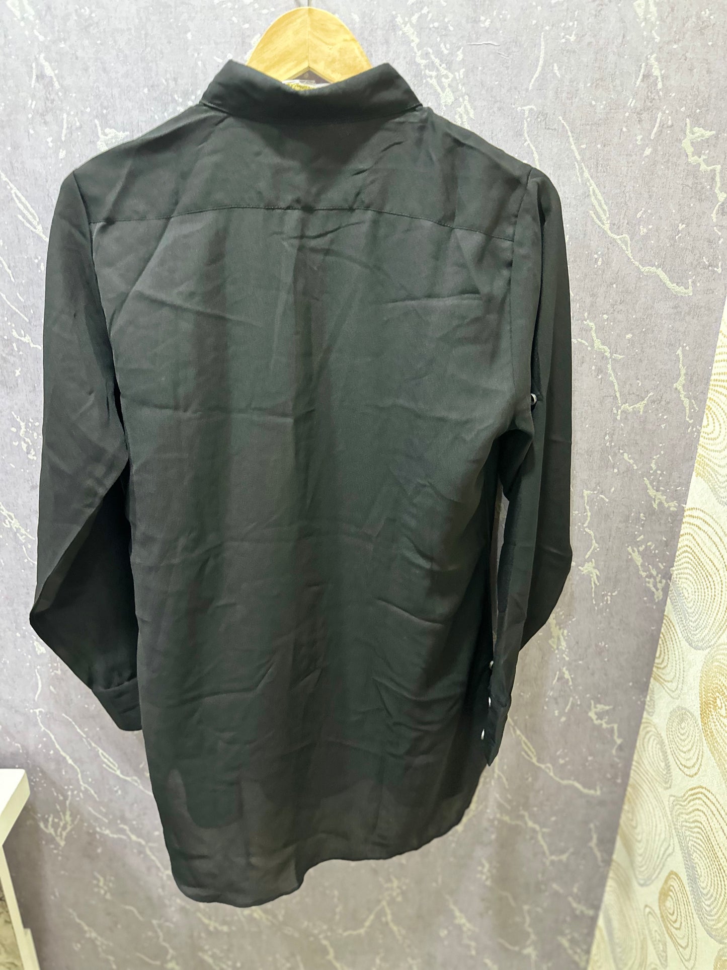 Black Printed Shirt