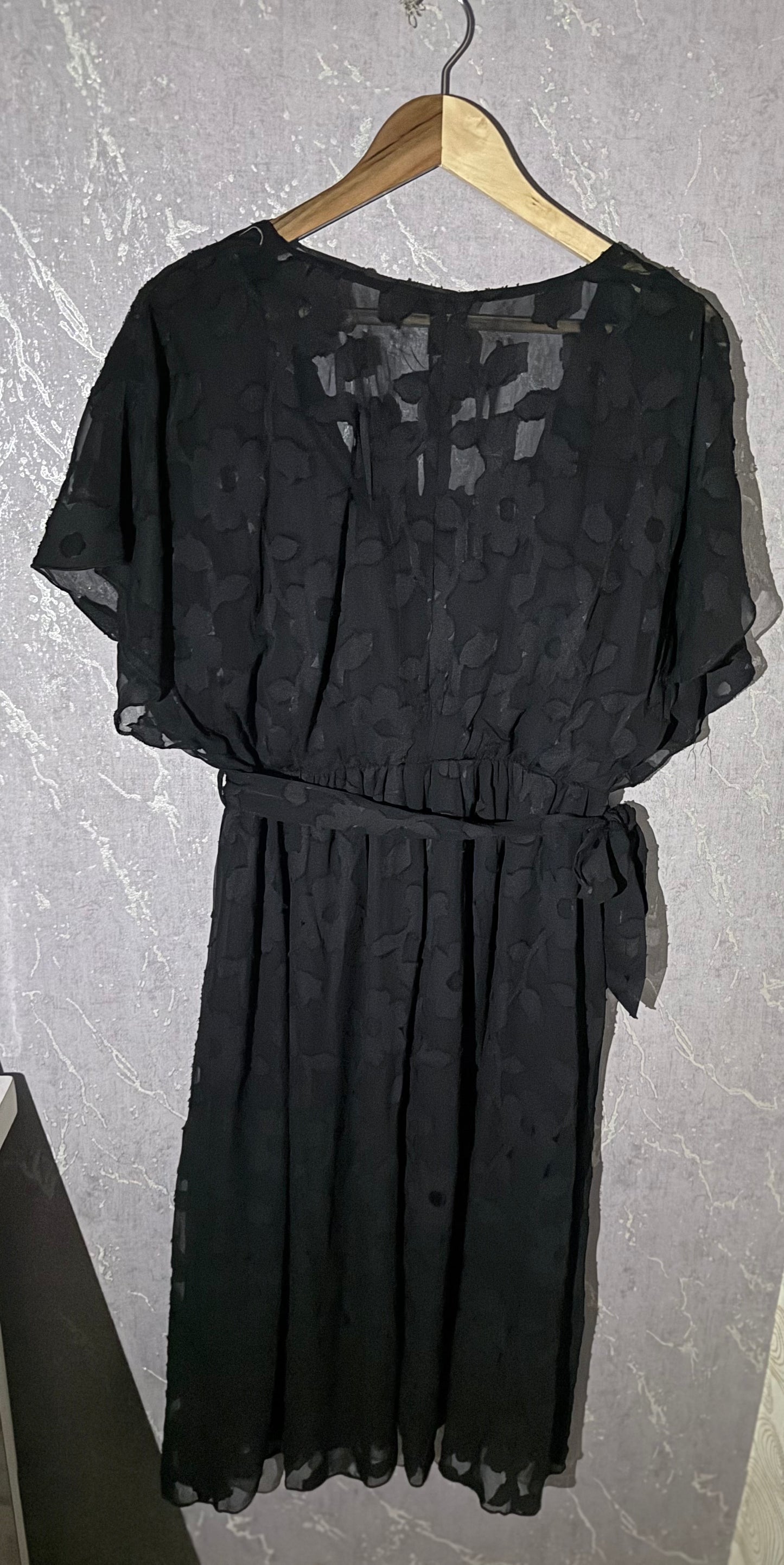 Black Braso Dress with Lining