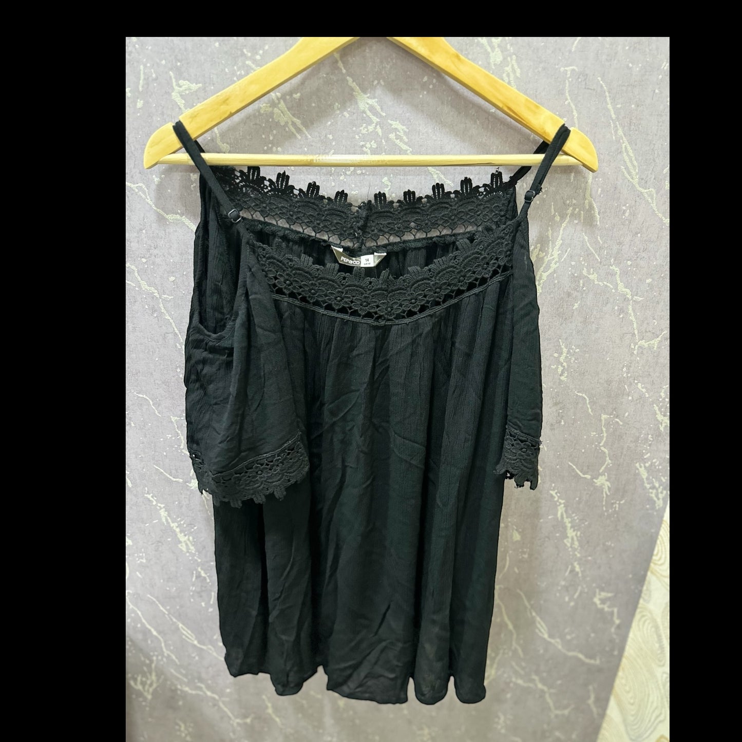 Black Top with Strapes