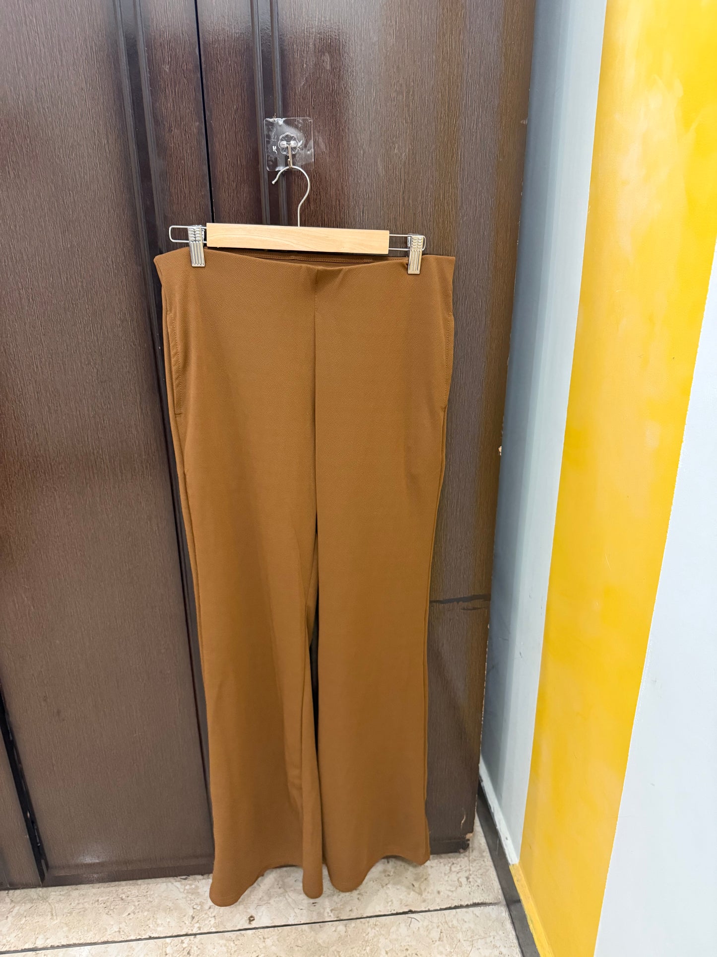 Élan Luxe Bell Bottoms - Mustard