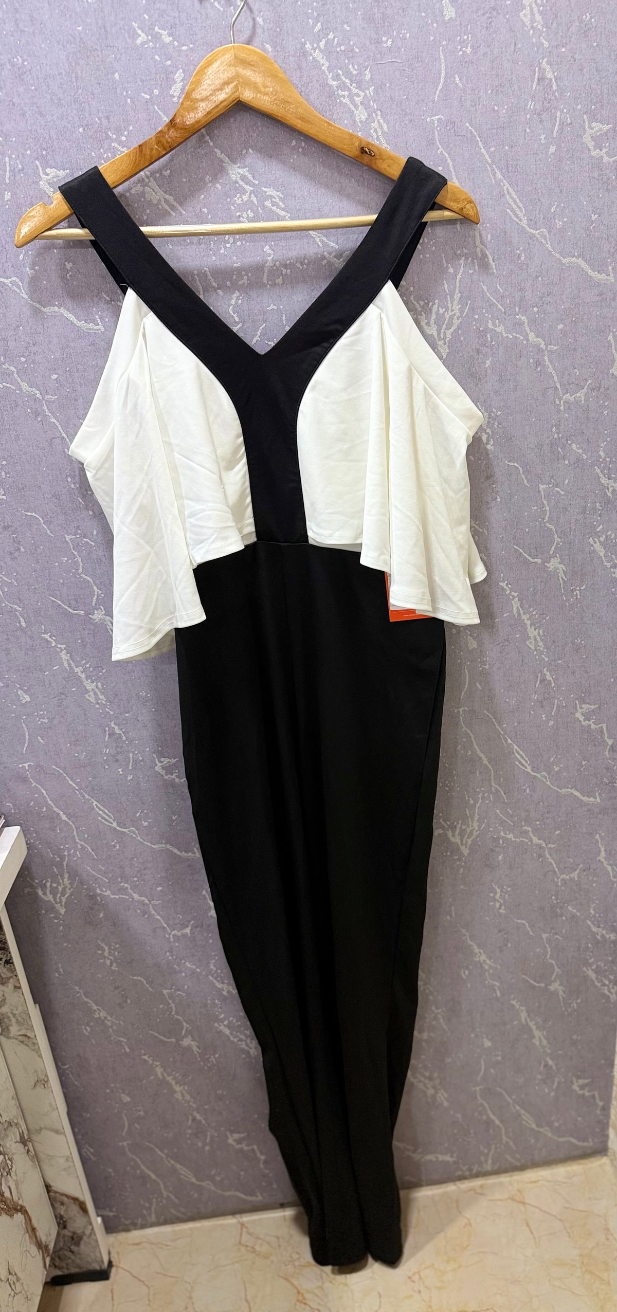 Black and White Jumpsuit