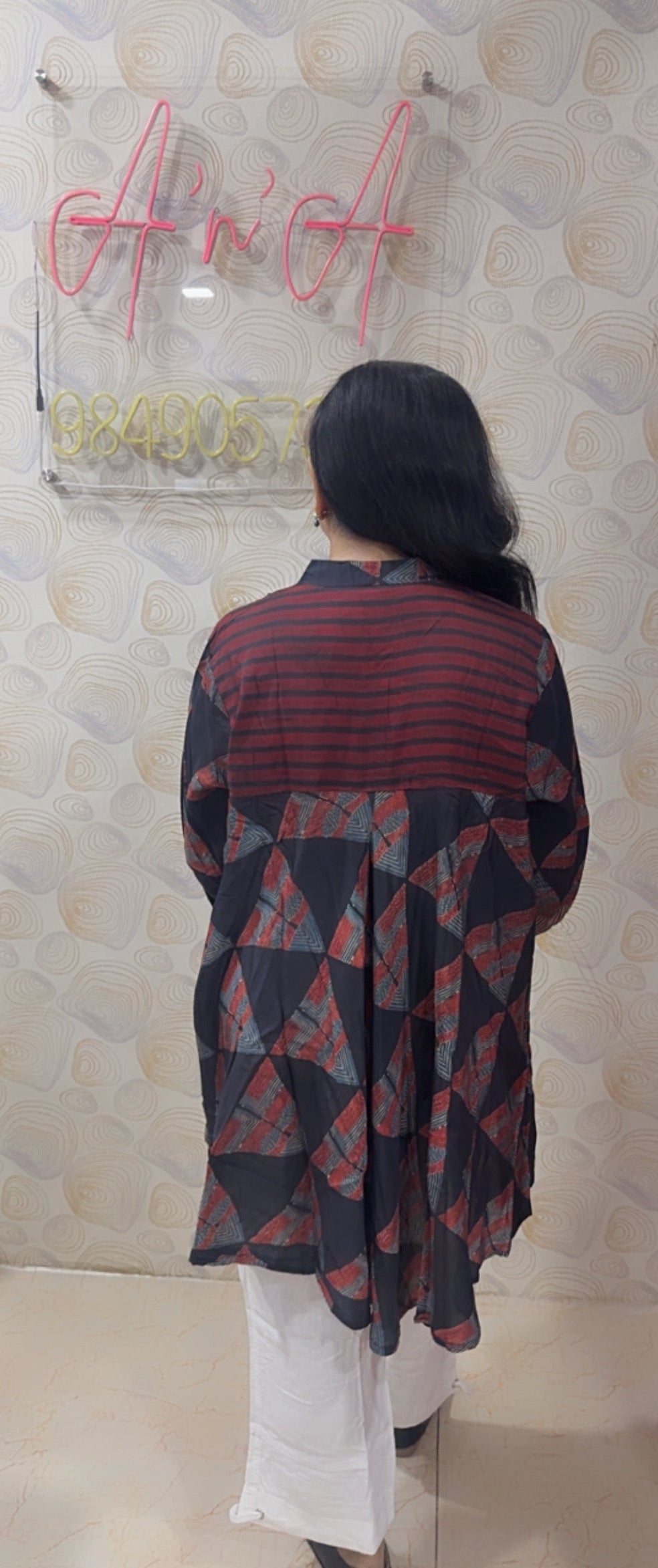 Kalamkari Mul Silk Tunics (Multi-color)