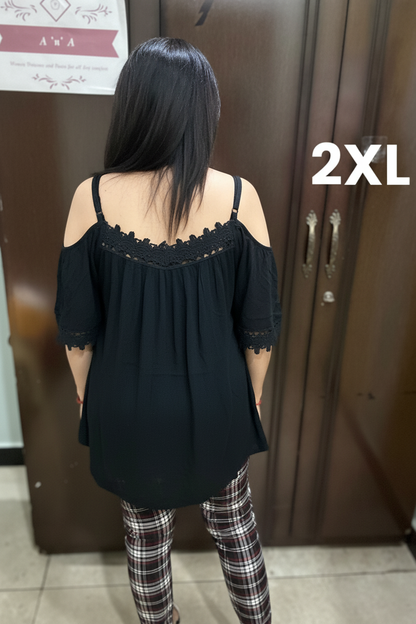Black Top with Strapes