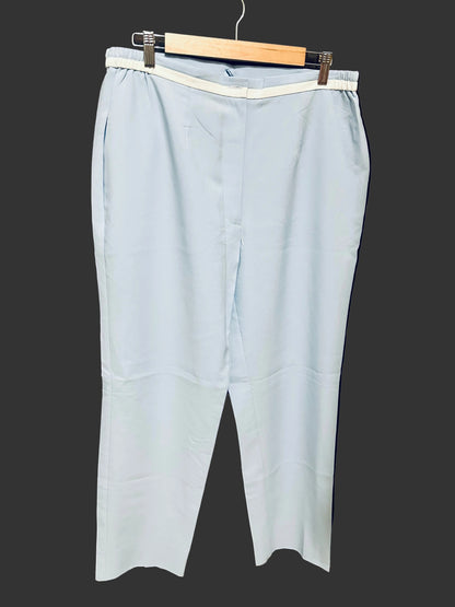Imported Wide-Leg Pants