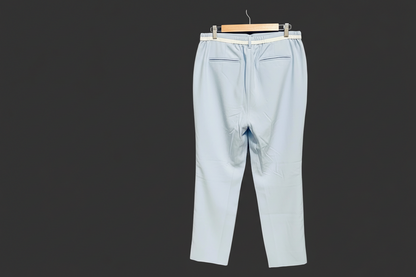 Imported Wide-Leg Pants