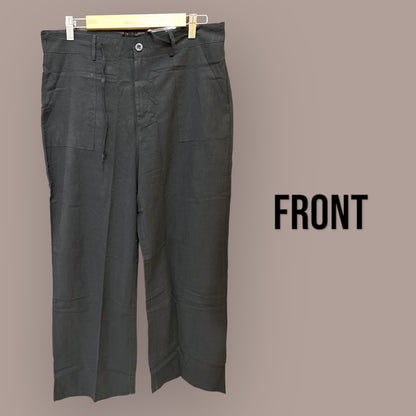 Linen Black Pants