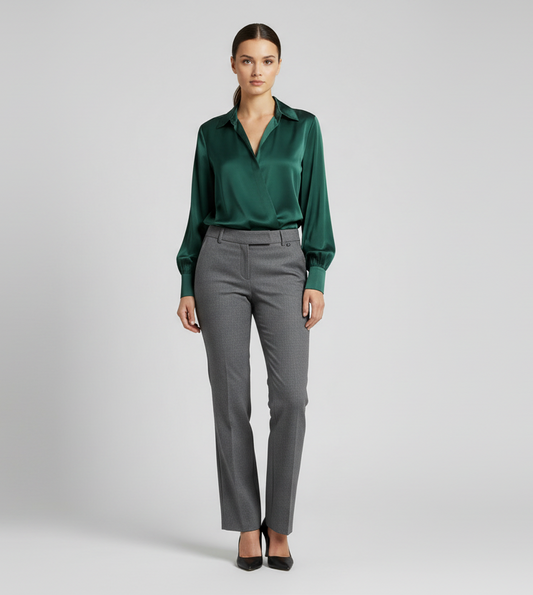 Imported Straight Pants