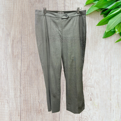 Imported Wide-Leg Pants