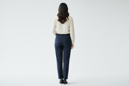 Korean Straight Black Pants