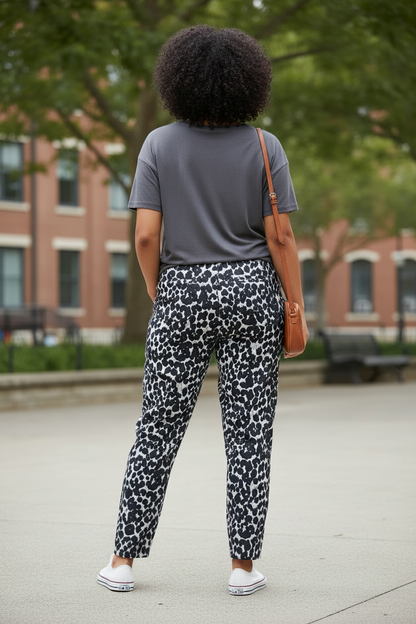 Black/White Animal Print