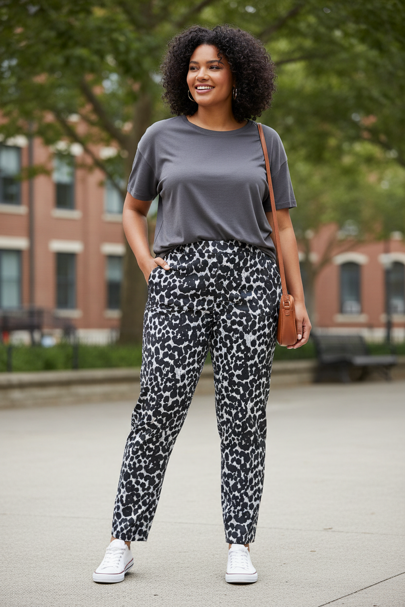 Black/White Animal Print