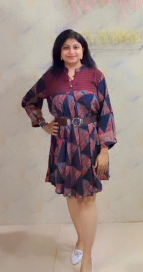 Kalamkari Mul Silk Tunics (Multi-color)