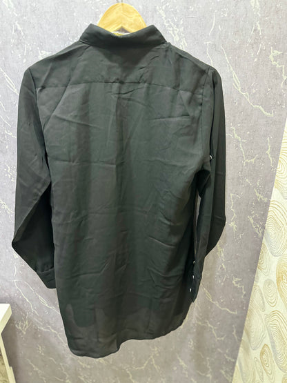 Black Printed Shirt