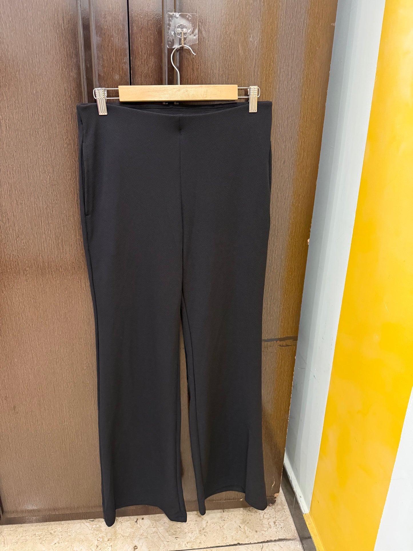 Élan Luxe Bell Bottoms - Black