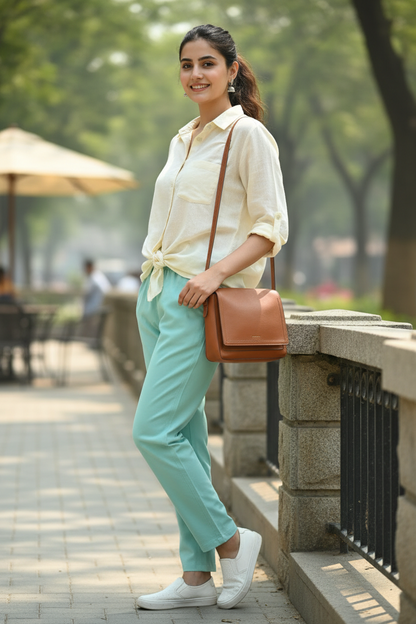 Everyday Pastel Green Pants