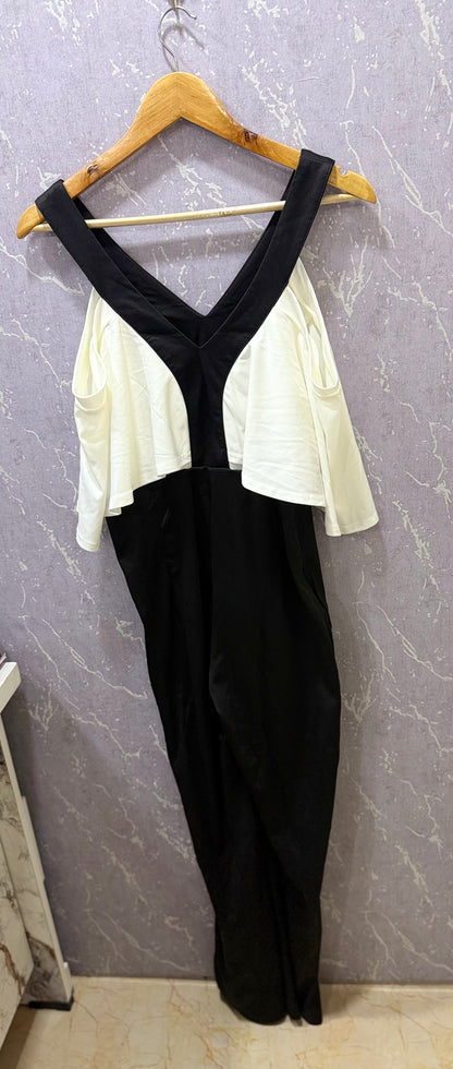 Black and White Jumpsuit