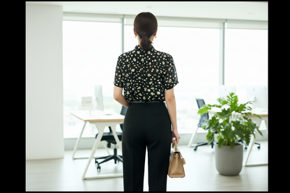 Black Polka Dots Shirt