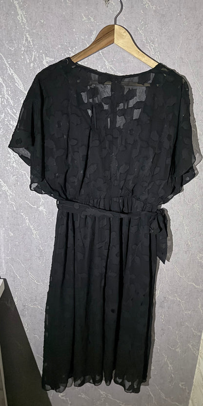 Black Braso Dress with Lining