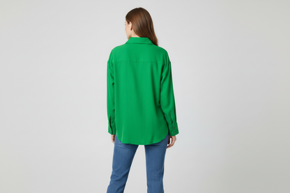 Blue & Green Shirt