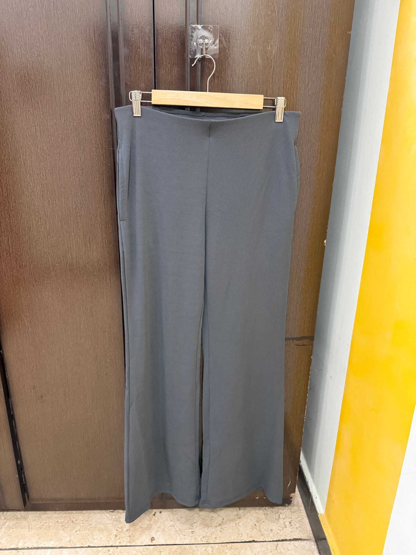 Élan Luxe Bell Bottoms - Grey