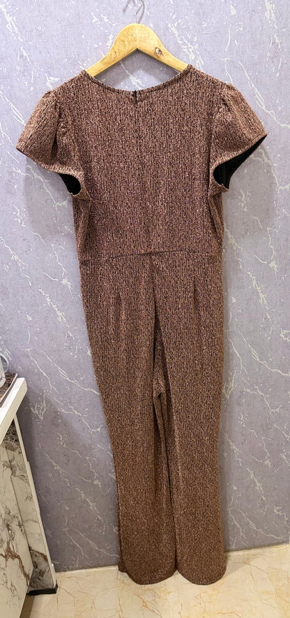 Rose-Gold Party Wear jumpsuit