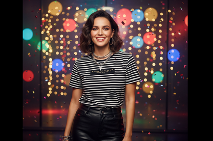 Black Cropped Top
