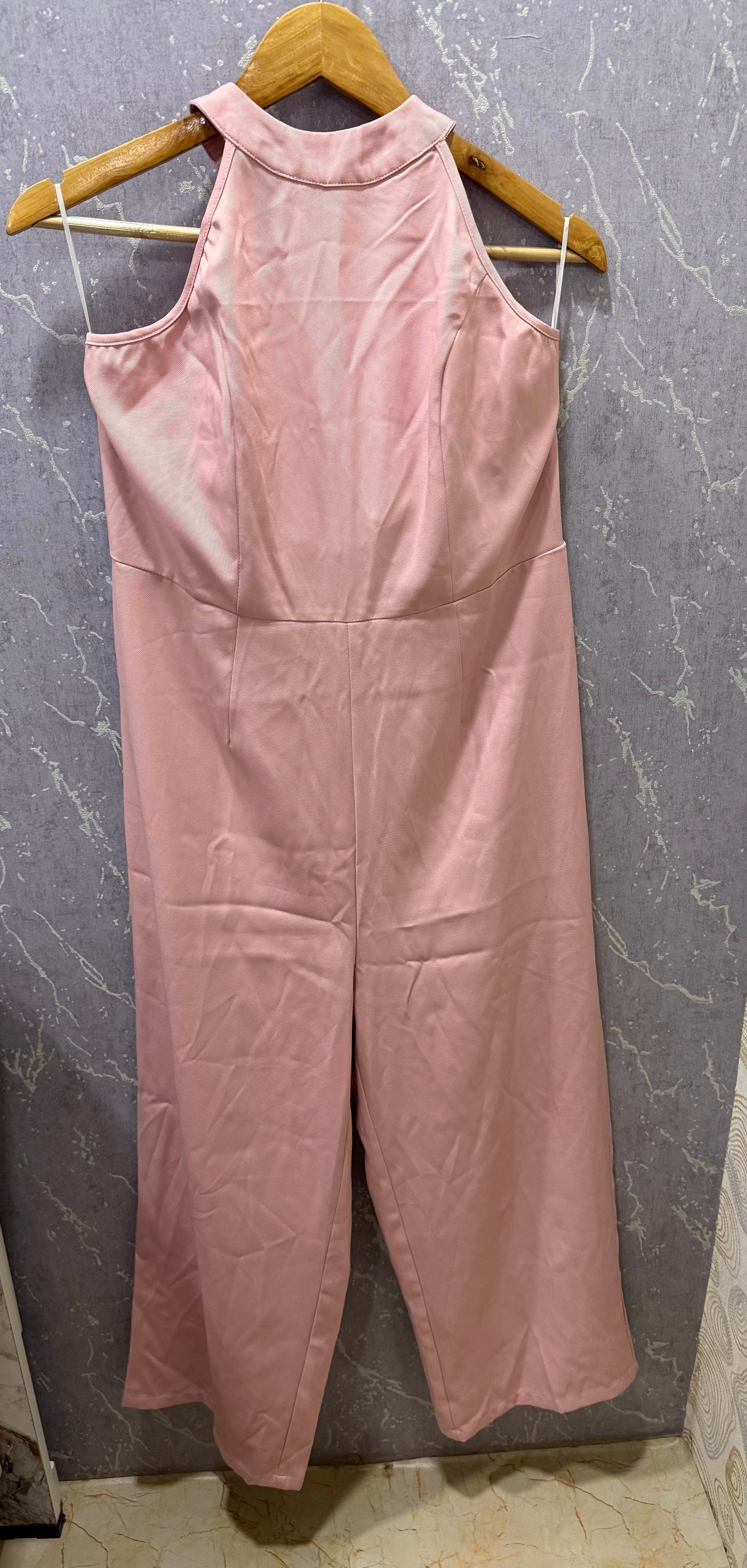 Peach Party-Wear Jumpsuit