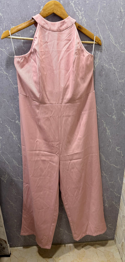 Peach Party-Wear Jumpsuit