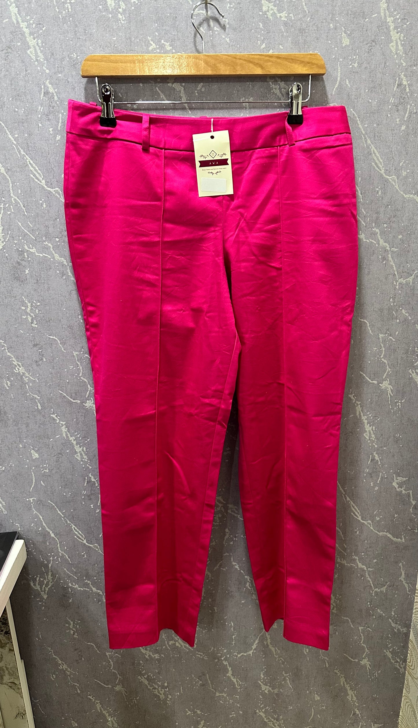 Pink-pants and shirt combo