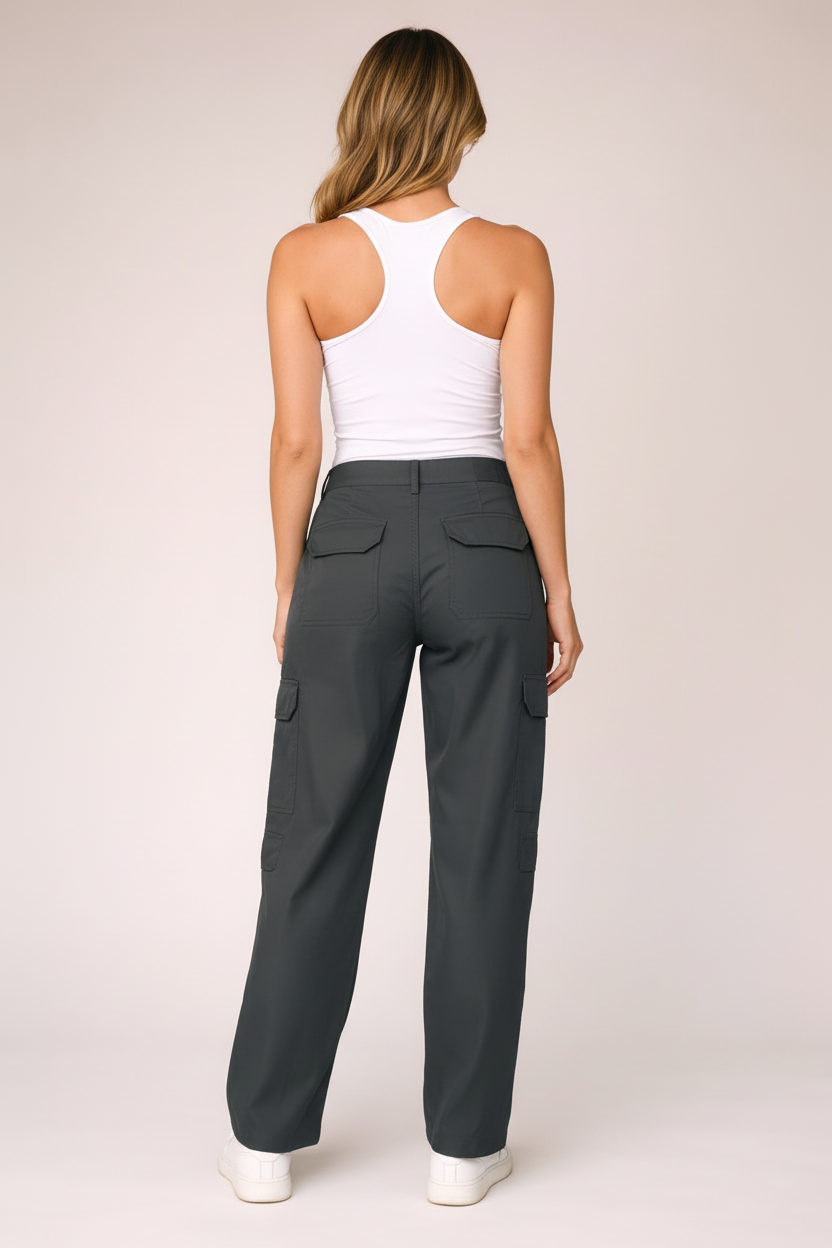 Black Cargo Pants