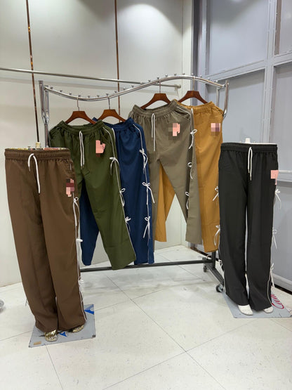 Luxury Side Ribbon Pants