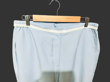 Imported Wide-Leg Pants