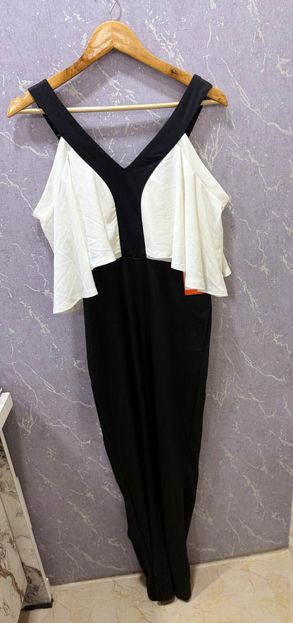 Black and White Jumpsuit